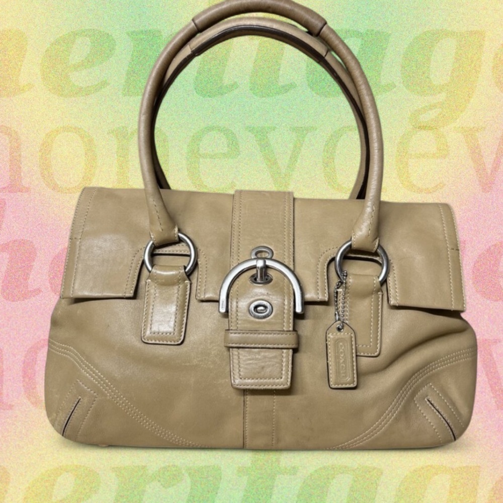 Coach - Beige Vintage SoHo Shoulder Bag